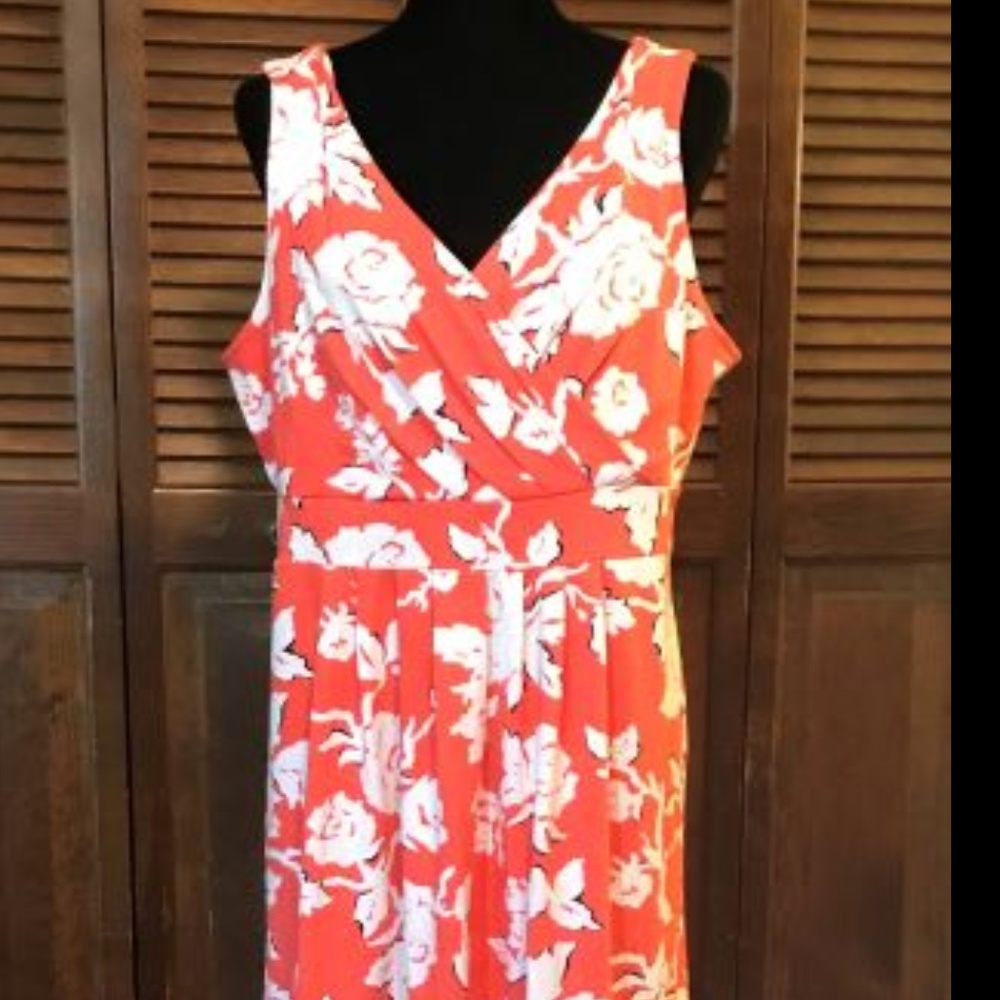 Lands' End Summer Floral Dress